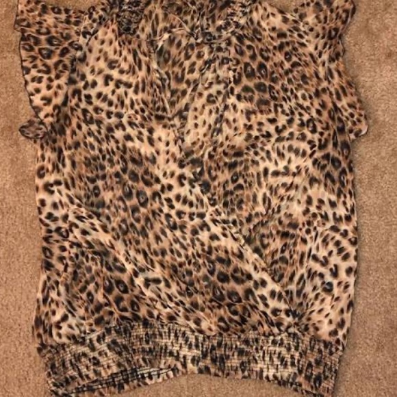 Cheetah Blouse - Picture 1 of 1